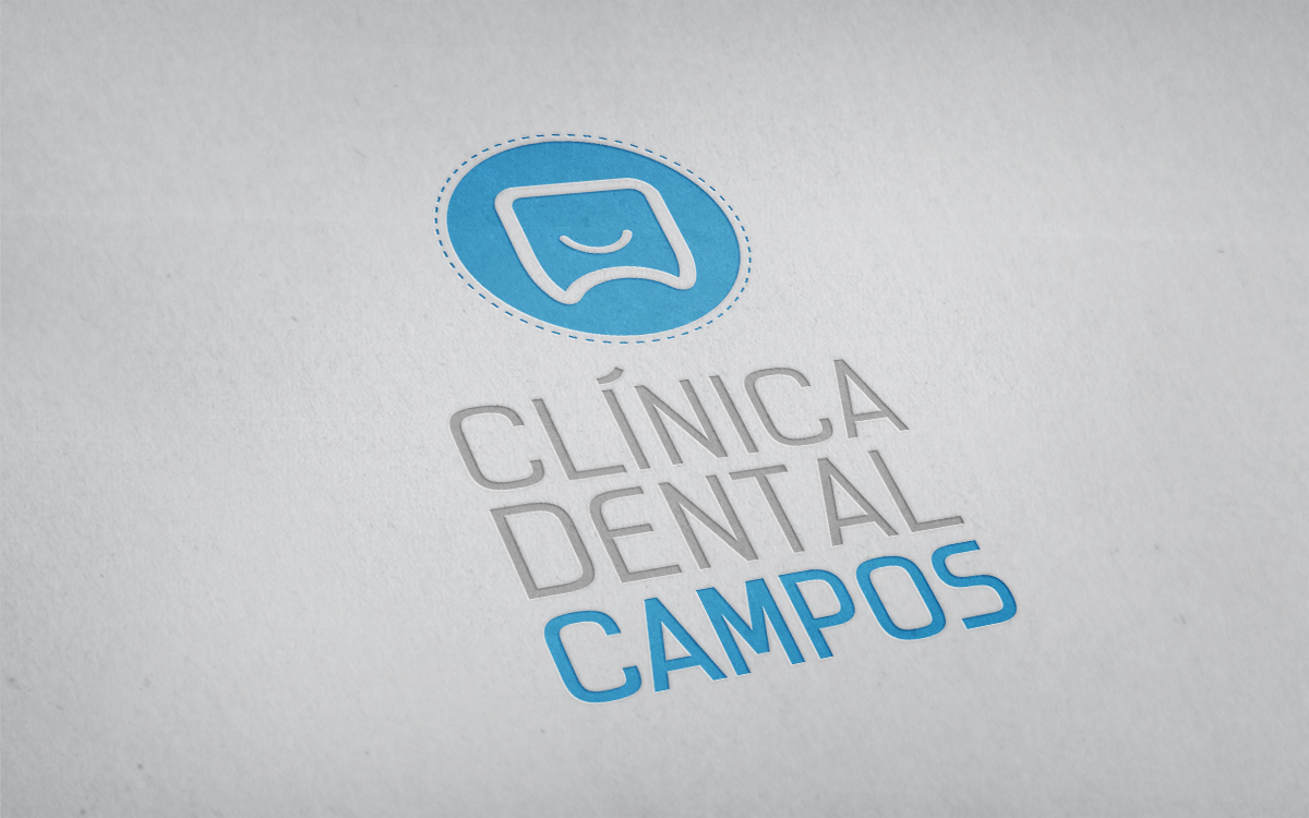 Diseño de la identidad corporativa de una clínica dental.